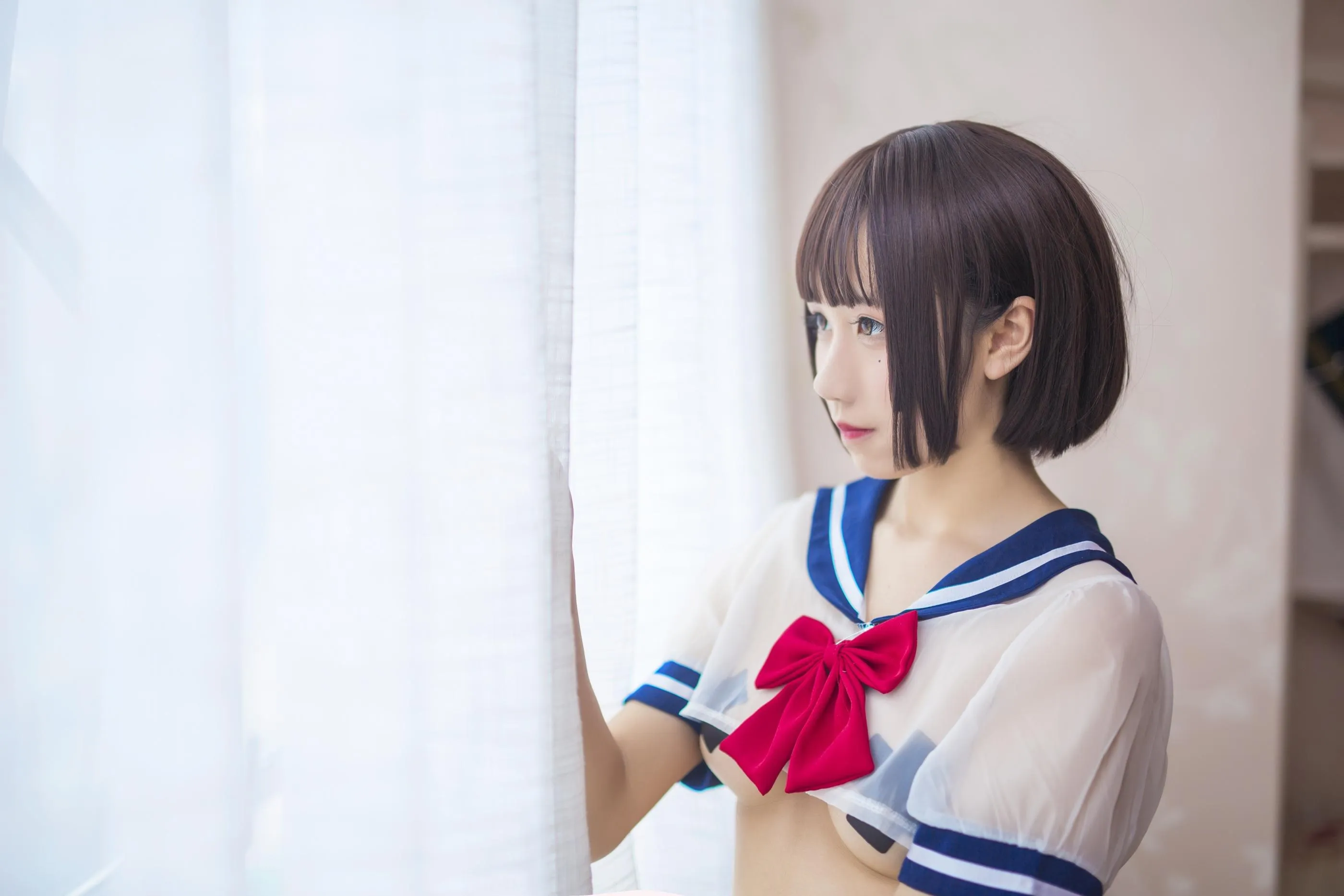 NO.37 九曲Jean-JK透明制服 [21P]插图6